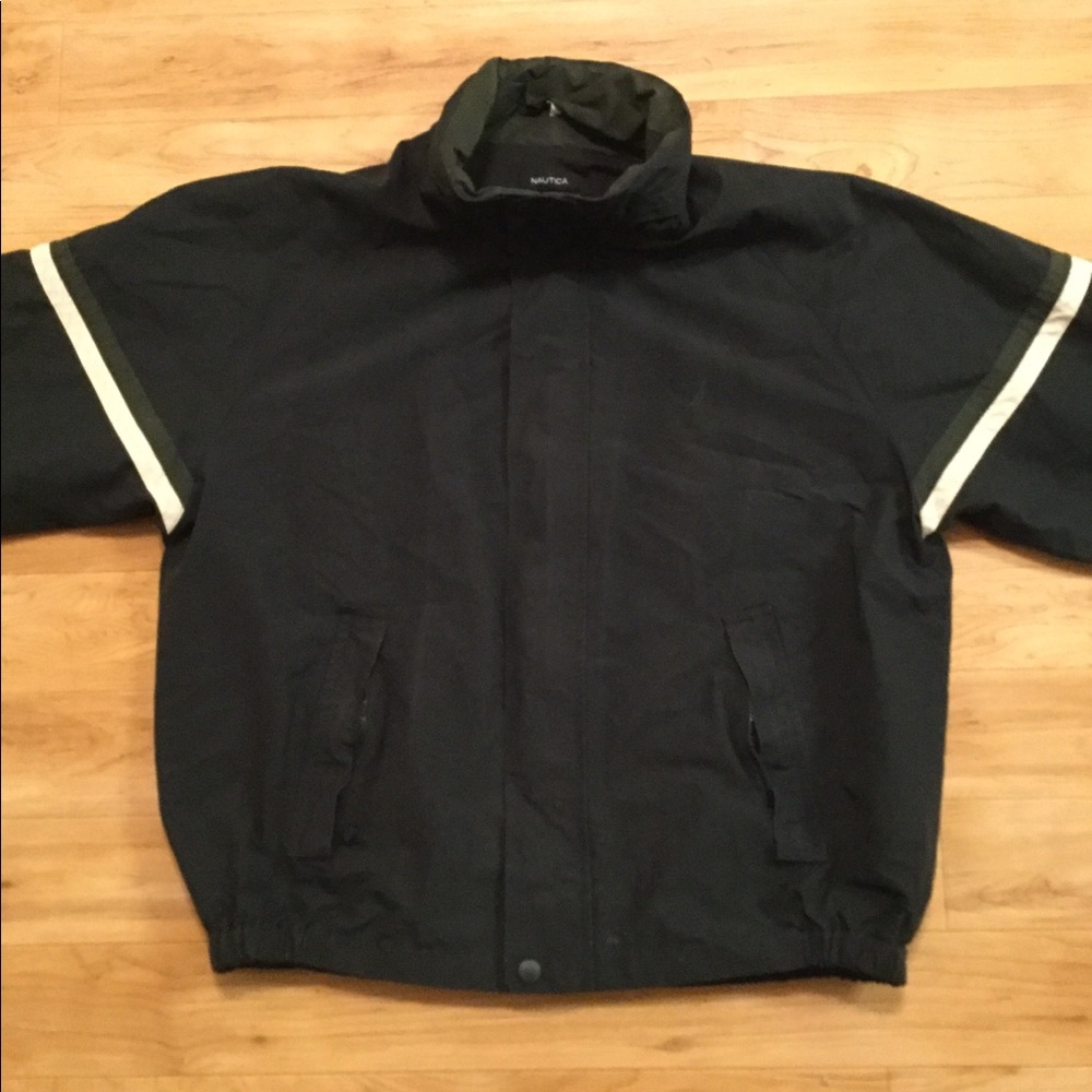 Vintage Nautica jacket 90s Size XXL Dark Blue